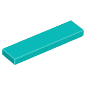 Tegel, 1x4 2431 nieuw Donker turquoise (39)