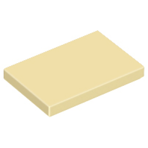 Tegel, 2x3 26603 gebruikt Crème (tan) (02)