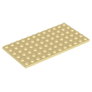 Plaat 6x12 3028 gebruikt crème (tan) (02)