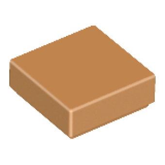 Tegel, 1x1 3070 gebruikt Medium nougat (150)