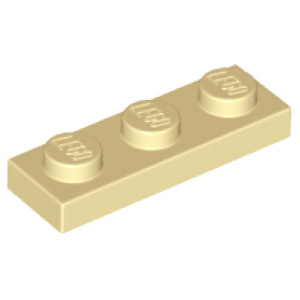 Plaat 1x3 3623 nieuw Crème (tan) (02)