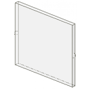 Glas voor raam 1x4x3 3855 gebruikt