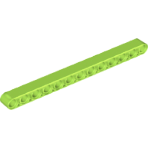 Technic, liftarm 1x13 41239 gebruikt lime (34)