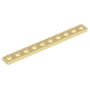 Plaat 1x10 4477 nieuw Crème (tan) (02)