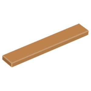 Tegel, 1x6 6636 nieuw Caramel  (med Nougat) (150)