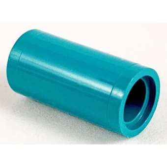 Technic, Pinconnector rond zonder sleuf 75535 gebruikt Donker turquoise (39)