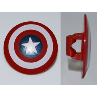 Schild rond Captain America 75902pb01  gebruikt 