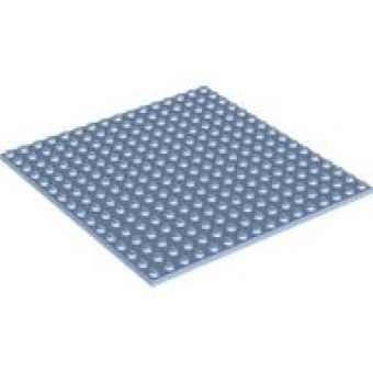 Plaat 16x16 91405 gebruikt helder licht blauw (105)