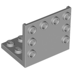 Bracket / hoekplaat 3x4 - 3x4 omgekeerd 98287 4646525 gebruikt Licht grijs blauwachtig (86)