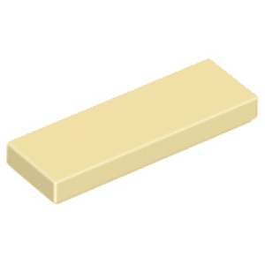 Tegel, 1x3 63864 nieuw Crème (tan) (02)