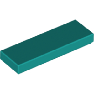 Tegel, 1x3 63864 nieuw Donker Turquoise (39)