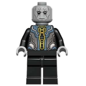 Super Heroes, Ebony Maw - Light Bluish Gray Head sh0827 nieuw