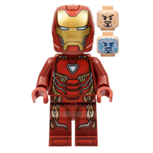 Super Heroes, Iron Man - Mark 50 Armor, Large Helmet Visor sh0828 nieuw