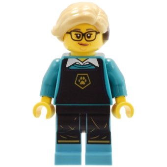 Collectible Minifigures, Series 25 Dierentrimmer col435,  (alleen minifiguur zonder standaard en accessoires) nieuw