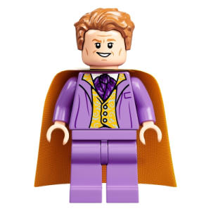 Harry Potter, Gilderoy Lockhart, Medium Lavender Torso and Legs hp243. nieuw