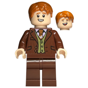 Harry Potter, George Weasley, Reddish Brown Suit hp251. nieuw