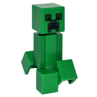 Minifiguren, Minecraft Creeper, min012. nieuw