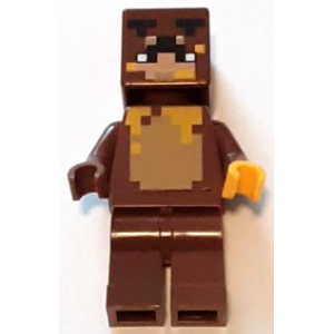 Minifiguren, Minecraft Honey Bear Skin, min136. nieuw