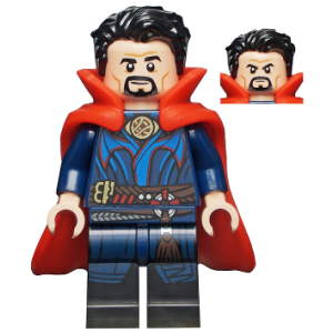 Doctor Strange - Brooch, Rubber Cape SH802. nieuw